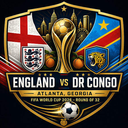 England Vs DR Congo