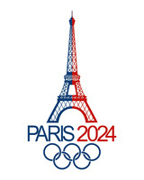 olympic-games-2024-eiffel-tower-and-the-inscription-paris-2024-with-olympic-rings-symbol-free-vector